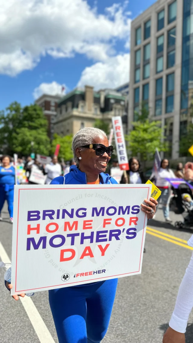 We stand in solidarity with @thecouncilus who is demanding clemency for 150,000 incarcerated mothers who will spend Mother’s Day apart from their children unless state and federal governments take immediate action.

#freeher